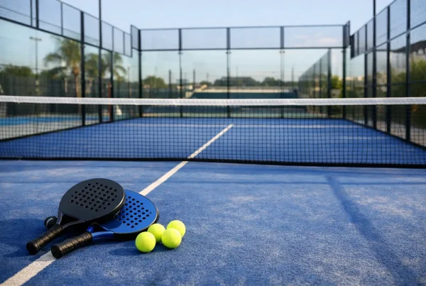 Medidas oficiais de quadra de padel