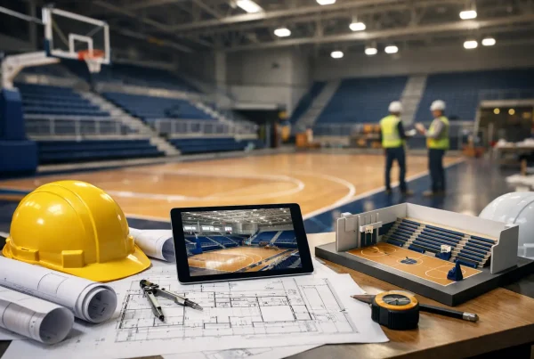 Normas para construção de ginásios esportivos