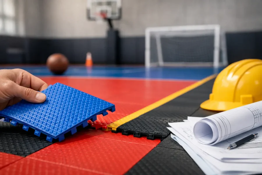 Como especificar piso modular esportivo com seguran&ccedil;a