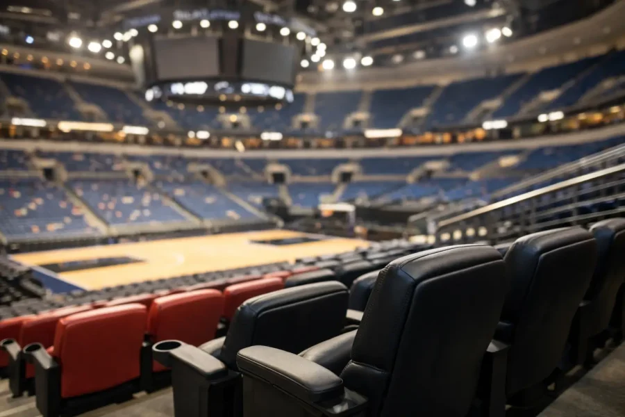 Guia de Assentos para Arenas Profissionais