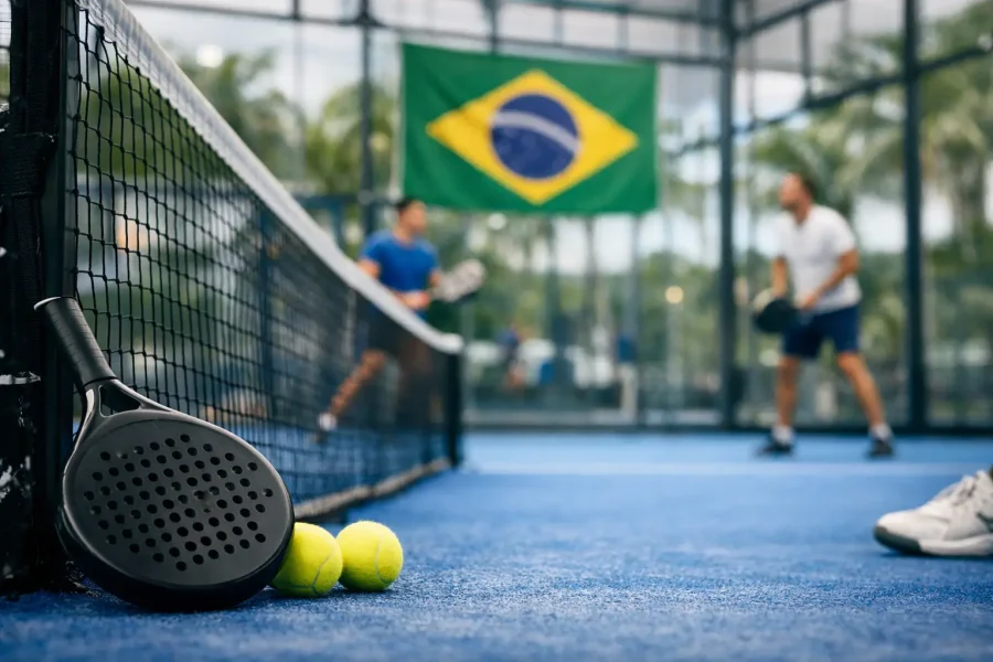 Guia de implanta&ccedil;&atilde;o de padel no Brasil