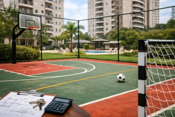 Preço de quadra esportiva para condomínio