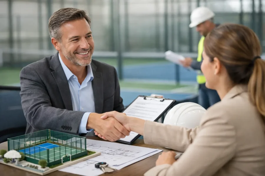 Como contratar empresa de quadras com seguran&ccedil;a