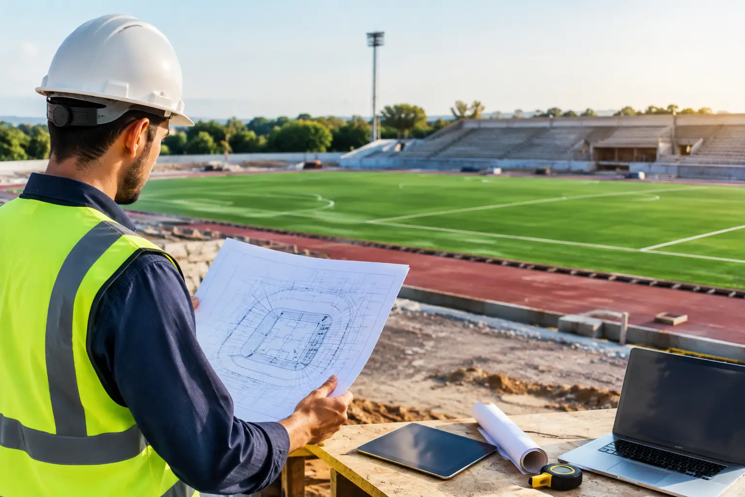 Como organizar cronograma de obra esportiva